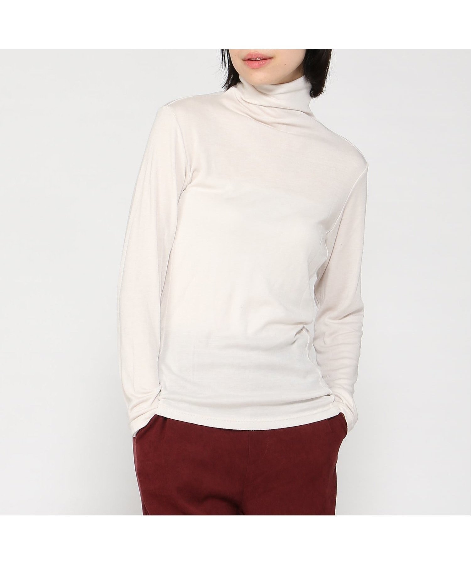 【パドカレ/pas de calais】のプルオーバー インテリア・キッズ・メンズ・レディースファッション・服の通販 founy(ファニー) 　ファッション　Fashion　レディースファッション　Fashion for Women　トップス・カットソー　Cut & Sew Tops　カジュアルプルオーバー・ニットトップス　Pullovers & Knit Tops / Casual Pullovers　インナー　Innerwear　ジャケット　Jacket, Outerwear　スウェット / スエット　Sweatshirt, Sweatwear　スーツ　Suit, Formalwear　ベーシック　Basic, Essential　アイボリー|ID: prp329100004782903 ipo3291000000035013230