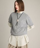 【ブリル/BRILL】のカシミヤハーフスリーブ プルオーバー 人気、トレンドファッション・服の通販 founy(ファニー) ファッション Fashion レディースファッション Fashion for Women トップス・カットソー Cut & Sew Tops カジュアルプルオーバー・ニットトップス Pullovers & Knit Tops / Casual Pullovers イタリア Italy シンプル Simple, Minimal スリーブ Sleeve, Long Sleeve / Short Sleeve ハーフ Half, Half-Length 秋 Autumn thumbnail グレー15|ID: prp329100004782907 ipo3291000000034708080