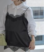 【スローブ イエナ/SLOBE IENA】の《追加 》サテンレースキャミソール 人気、トレンドファッション・服の通販 founy(ファニー) ファッション Fashion レディースファッション Fashion for Women トップス・カットソー Cut & Sew Tops キャミソール&ノースリーブ Camisoles & Sleeveless Tops 2025年 2025 2025-2026秋冬・A/W Autumn/Winter 2025–26 AW25–26 おすすめ Recommended / Our Picks インナー Innerwear キャミソール Camisole, Spaghetti Strap Top コンパクト Compact, Small Size サテン Satin, Glossy Fabric ジャケット Jacket, Outerwear レース Lace, Lace Fabric エレガント 上品 Elegant thumbnail ブラック|ID: prp329100004782936 ipo3291000000034708492