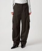 【ビューティ&ユース ユナイテッドアローズ/BEAUTY&YOUTH / UNITED ARROWS】の6(ROKU) W カーゴパンツ 人気、トレンドファッション・服の通販 founy(ファニー) ファッション Fashion レディースファッション Fashion for Women パンツ Pants & Trousers カーゴパンツ Cargo Pants, Utility Pants ストライプ Stripe, Striped Pattern ドレープ Drape, Draping Fabric 無地 Plain, Solid Color thumbnail OLIVE|ID: prp329100004782997 ipo3291000000034709382