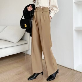 【ココモモ/COCOMOMO】の裏起毛 スラックスパンツ ストレートワイドパンツ レディース ツータック 人気、トレンドファッション・服の通販 founy(ファニー) ファッション Fashion レディースファッション Fashion for Women パンツ Pants & Trousers なめらか Smooth, Silky Texture ストレート Straight, Straight Cut スラックス Slacks, Dress Pants ワイド Wide, Wide Fit A/W・秋冬 Autumn/Winter |ID:prp329100004783020