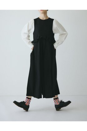 【ヘリンドットサイ/HeRIN.CYE】のMany tuck all in one 人気、トレンドファッション・服の通販 founy(ファニー) ファッション Fashion レディースファッション Fashion for Women フリル Frill, Ruffle |ID:prp329100004783240