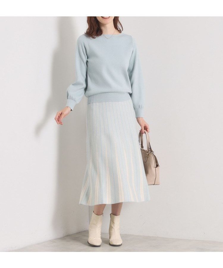 【イッツデモ/ITS' DEMO】の【手洗い可】フレアスカートニットセットアップ インテリア・キッズ・メンズ・レディースファッション・服の通販 founy(ファニー) ファッション Fashion レディースファッション Fashion for Women セットアップ Matching Sets スカート・ミニ/ミディ/マキシ Skirts / Mini, Midi & Maxi Skirts スカート Skirts Aライン・フレアスカート A-Line & Flared Skirts シンプル Simple, Minimal ジャカード/ジャガード Jacquard, Woven Pattern ストライプ Stripe, Striped Pattern スマート Smart, Elegant セットアップ Set-Up, Coordinated Outfit チェック Check, Plaid, Tartan フレア Flare, Flared ポケット Pocket, Pocket Detail 再入荷 Restock / Back in Stock おすすめ Recommended / Our Picks ブルー|ID: prp329100004783247 ipo3291000000034918078