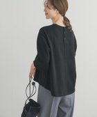 【アーバンリサーチ ドアーズ/URBAN RESEARCH DOORS】のBACKリングドットプルオーバー 人気、トレンドファッション・服の通販 founy(ファニー) ファッション Fashion レディースファッション Fashion for Women トップス・カットソー Cut & Sew Tops カジュアルプルオーバー・ニットトップス Pullovers & Knit Tops / Casual Pullovers 2025年 2025 2025-2026秋冬・A/W Autumn/Winter 2025–26 AW25–26 冬 Winter / This Winter カットソー Cut and Sewn Top シンプル Simple, Minimal スリット Slit, Slit Detail バランス Balance, Style Balance ロング Long, Long-Length A/W・秋冬 Autumn/Winter thumbnail ブラック|ID: prp329100004783257 ipo3291000000034884654