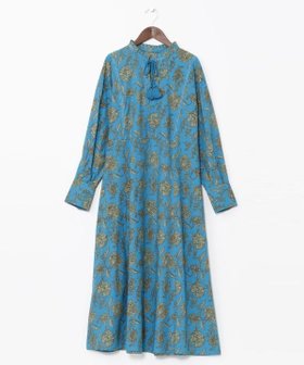 【アミナコレクション/Amina Collection】の【チャイハネ】アログレワンピース 人気、トレンドファッション・服の通販 founy(ファニー) ファッション Fashion レディースファッション Fashion for Women ワンピース Dresses インド Indian Textile フリル Frill, Ruffle ブロック Block, Solid Block Pattern プリント Print, Printed Pattern プリーツ Pleats, Pleated ポケット Pocket, Pocket Detail レース Lace, Lace Fabric |ID:prp329100004783316