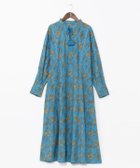 【アミナコレクション/Amina Collection】の【チャイハネ】アログレワンピース 人気、トレンドファッション・服の通販 founy(ファニー) ファッション Fashion レディースファッション Fashion for Women ワンピース Dresses インド Indian Textile フリル Frill, Ruffle ブロック Block, Solid Block Pattern プリント Print, Printed Pattern プリーツ Pleats, Pleated ポケット Pocket, Pocket Detail レース Lace, Lace Fabric thumbnail ターコイズブルー|ID: prp329100004783316 ipo3291000000034982956