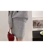 【ミニミニストア/miniministore】のスパンコールニットセットアップ きれいめ グレー|ID: prp329100004783321 ipo3291000000034713511