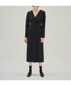 【エストネーション/ESTNATION】のノーカラーワンピース《EXCLUSIVE》 人気、トレンドファッション・服の通販 founy(ファニー) ファッション Fashion レディースファッション Fashion for Women ワンピース Dresses コレクション Collection, Seasonal Line ジャケット Jacket, Outerwear ストレッチ Stretch, Stretchy Fabric セットアップ Set-Up, Coordinated Outfit センター Center, Center Line ドレス Dress, One-Piece ドレープ Drape, Draping Fabric ファブリック Fabric, Textile エレガント 上品 Elegant thumbnail ブラック|ID: prp329100004783323 ipo3291000000035170217