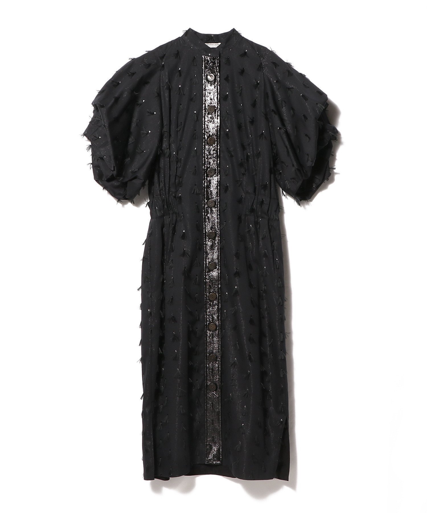 【エストネーション/ESTNATION】のフリンジ ドレス インテリア・キッズ・メンズ・レディースファッション・服の通販 founy(ファニー) ファッション Fashion レディースファッション Fashion for Women ワンピース Dresses フォーマル・パーティードレス・結婚式用ドレス Elegant & Casual Dresses おすすめ Recommended / Our Picks ジャカード/ジャガード Jacquard, Woven Pattern ドレス Dress, One-Piece パターン Pattern, Design Print フリンジ Fringe, Tassel ラグジュアリー Luxury, Elegant 結婚式 Wedding ブラック|ID: prp329100004783330 ipo3291000000035019750