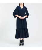 【エストネーション/ESTNATION】のポリエステルギャザーマキシワンピース《EXCLUSIVE》 人気、トレンドファッション・服の通販 founy(ファニー) ファッション Fashion レディースファッション Fashion for Women ワンピース Dresses マキシ丈ワンピース・ロングドレス Maxi Dresses / Long One-Pieces thumbnail ネイビー|ID: prp329100004783339 ipo3291000000035218077