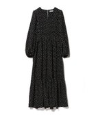 【エストネーション/ESTNATION】のポリエステルギャザーマキシワンピース《EXCLUSIVE》 人気、トレンドファッション・服の通販 founy(ファニー) ファッション Fashion レディースファッション Fashion for Women ワンピース Dresses マキシ丈ワンピース・ロングドレス Maxi Dresses / Long One-Pieces thumbnail プリント系ブラック|ID: prp329100004783339 ipo3291000000035218078