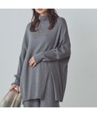 【グレディブリリアン/Gready Brilliant】のGready Brilliant/2_TTLアシメスリットCH 人気、トレンドファッション・服の通販 founy(ファニー) ファッション Fashion レディースファッション Fashion for Women おすすめ Recommended / Our Picks シンプル Simple, Minimal スリット Slit, Slit Detail タートル Turtleneck, Turtle Collar バランス Balance, Style Balance ボトム Bottoms, Lower Wear ワイド Wide, Wide Fit エレガント 上品 Elegant thumbnail GRY|ID: prp329100004783375 ipo3291000000034843770