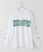 【イエナ/IENA】のMOLLIERE BEACH CLUB/モリエール・ビーチ・クラブ ロンT IT250801 人気、トレンドファッション・服の通販 founy(ファニー) ファッション Fashion レディースファッション Fashion for Women トップス・カットソー Cut & Sew Tops ロングTシャツ・Tシャツ Longline T-Shirts & Tees グラフィック Graphic, Graphic Design コレクション Collection, Seasonal Line スポーティ Sporty, Casual Athletic フランス France, French おすすめ Recommended / Our Picks エレガント 上品 Elegant thumbnail グリーン|ID: prp329100004783379 ipo3291000000034713967