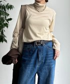 【ドゥドゥ/DouDou】のオーガニックコットンタートル ライトベージュ|ID: prp329100004783381 ipo3291000000035051170