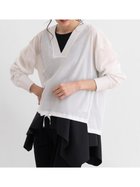 【ラシュッド/LASUD】のVネックライトプルオーバー オフホワイト|ID: prp329100004783406 ipo3291000000034714150