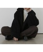 【ヘラム/hellam】のボアコクーンスリーブジャケット 人気、トレンドファッション・服の通販 founy(ファニー) ファッション Fashion レディースファッション Fashion for Women アウター Coat / Outerwear Collection レディースジャケット・軽アウター Jackets ジャケット Jacket, Outerwear thumbnail ブラック|ID: prp329100004783433 ipo3291000000034936052