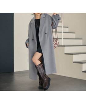 【フリーズマート/FREE'S MART】のルーズチェスターコート 人気、トレンドファッション・服の通販 founy(ファニー) ファッション Fashion レディースファッション Fashion for Women アウター Coat / Outerwear Collection コート・ロングコート・ピーコート Long Coats, Peacoats & More チェスターコート・ロング丈アウター Chester Coats / Chesterfield Long Coats シンプル Simple, Minimal チェック Check, Plaid, Tartan ベーシック Basic, Essential ロング Long, Long-Length 定番 Standard, Basic Item |ID:prp329100004783621