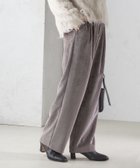 【シップス フォー ウィメン/SHIPS】の洗濯機可能 コーデュロイ 2タック パンツ グレー|ID: prp329100004783628 ipo3291000000034851086