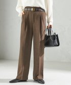 【シップス フォー ウィメン/SHIPS】の手洗い可能 TUMUGITO シャーク ツイード タック パンツ 人気、トレンドファッション・服の通販 founy(ファニー) ファッション Fashion レディースファッション Fashion for Women パンツ Pants & Trousers クラシカル Classical, Vintage-Inspired シャンブレー Chambray, Denim-Like Fabric ジャケット Jacket, Outerwear セットアップ Set-Up, Coordinated Outfit ツイード Twill, Twill Weave 人気 Popular, Best Seller ポケット Pocket, Pocket Detail ミックス Mix, Mixed Style ループ Loop, Loop Knit おすすめ Recommended / Our Picks 2025年 2025 2025-2026秋冬・A/W Autumn/Winter 2025–26 AW25–26 thumbnail ブラウン|ID: prp329100004783630 ipo3291000000034975184