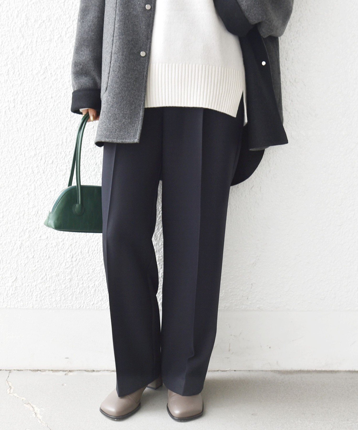 【シップス フォー ウィメン/SHIPS】の手洗い可能 TUMUGITO シャーク ツイード タック パンツ インテリア・キッズ・メンズ・レディースファッション・服の通販 founy(ファニー) 　ファッション　Fashion　レディースファッション　Fashion for Women　パンツ　Pants & Trousers　クラシカル　Classical, Vintage-Inspired　シャンブレー　Chambray, Denim-Like Fabric　ジャケット　Jacket, Outerwear　セットアップ　Set-Up, Coordinated Outfit　ツイード　Twill, Twill Weave　人気　Popular, Best Seller　ポケット　Pocket, Pocket Detail　ミックス　Mix, Mixed Style　ループ　Loop, Loop Knit　おすすめ　Recommended / Our Picks　2025年　2025　2025-2026秋冬・A/W　Autumn/Winter 2025–26 AW25–26　ネイビー|ID: prp329100004783630 ipo3291000000034975185