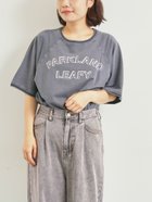 【サマンサモスモス/Samansa Mos2】のミニ裏毛ライン入りロゴプリントカットソー 人気、トレンドファッション・服の通販 founy(ファニー) ファッション Fashion レディースファッション Fashion for Women トップス・カットソー Cut & Sew Tops カットソー・ベーシックTシャツ Cut-and-Sewn Tops / Stretch Tees & Basics カットソー Cut and Sewn Top スポーティ Sporty, Casual Athletic フロント Front, Front Design プリント Print, Printed Pattern thumbnail ネイビー|ID: prp329100004783637 ipo3291000000035034550