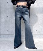 【ページボーイ/PAGEBOY】の【XS~Lサイズ展開】スリムレッグフレアデニム 人気、トレンドファッション・服の通販 founy(ファニー) ファッション Fashion レディースファッション Fashion for Women センター Center, Center Line デニム Denim, Jeans Material トレンド Trend, Trending Now フレア Flare, Flared ポケット Pocket, Pocket Detail thumbnail ブルー85|ID: prp329100004783643 ipo3291000000034790467