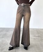 【ページボーイ/PAGEBOY】の【XS~Lサイズ展開】スリムレッグフレアデニム 人気、トレンドファッション・服の通販 founy(ファニー) ファッション Fashion レディースファッション Fashion for Women センター Center, Center Line デニム Denim, Jeans Material トレンド Trend, Trending Now フレア Flare, Flared ポケット Pocket, Pocket Detail thumbnail ブラウン58|ID: prp329100004783643 ipo3291000000034790470