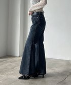 【ページボーイ/PAGEBOY】の【XS~Lサイズ展開】スリムレッグフレアデニム 人気、トレンドファッション・服の通販 founy(ファニー) ファッション Fashion レディースファッション Fashion for Women センター Center, Center Line デニム Denim, Jeans Material トレンド Trend, Trending Now フレア Flare, Flared ポケット Pocket, Pocket Detail thumbnail ケミカルネイビー88|ID: prp329100004783643 ipo3291000000034790476