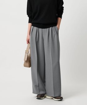 【ビューティ&ユース ユナイテッドアローズ/BEAUTY&YOUTH / UNITED ARROWS】の【WEB限定 Wardrobe DAILY MINIMAL】ウールライク ランダムタック ワイドパンツ ウォッシャブル 人気、トレンドファッション・服の通販 founy(ファニー) ファッション Fashion レディースファッション Fashion for Women パンツ Pants & Trousers ウォッシャブル Machine Washable オケージョン Occasion Wear シンプル Simple, Minimal ジャケット Jacket, Outerwear メランジ Melange, Mixed Yarn ランダム Random, Irregular ループ Loop, Loop Knit ワイド Wide, Wide Fit おすすめ Recommended / Our Picks ビジネス 仕事 通勤 Business / Work / Commuting |ID:prp329100004783646