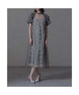 【ビーフラット/bflat】のエシリアルブルームドレス レース チュール パフスリーブ 結婚式 二次会 成人式 人気、トレンドファッション・服の通販 founy(ファニー) ファッション Fashion レディースファッション Fashion for Women ワンピース Dresses フォーマル・パーティードレス・結婚式用ドレス Elegant & Casual Dresses おすすめ Recommended / Our Picks インナー Innerwear オーガンジー Organza Fabric キャミワンピース Cami Dress, Slip Dress スリーブ Sleeve, Long Sleeve / Short Sleeve チュール Tulip, Tulip Motif レース Lace, Lace Fabric 二次会 After Party 披露宴 Wedding Reception 結婚式 Wedding |ID:prp329100004783666