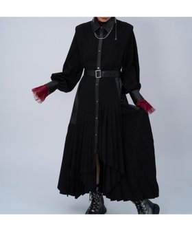 【ハレ/HARE】のプリーツイレヘムワンピース 人気、トレンドファッション・服の通販 founy(ファニー) ファッション Fashion レディースファッション Fashion for Women ワンピース Dresses おすすめ Recommended / Our Picks インナー Innerwear ウェーブ Wavy Pattern カーディガン Cardigan, Knitwear クール Cool, Chic ショート Short, Short Length ストレート Straight, Straight Cut フェイクレザー Faux Leather, PU Leather プリーツ Pleats, Pleated ミドル Middle Length, Mid Height リラックス Relax, Relaxed Fit 厚底 Platform Shoes |ID:prp329100004783671