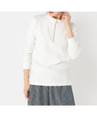 【スタディオ クリップ/studio CLIP】の《days》ハーフジッププルオーバー ホワイト10|ID: prp329100004783674 ipo3291000000034775226