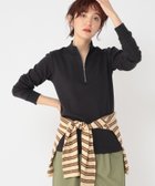 【スタディオ クリップ/studio CLIP】の《days》ハーフジッププルオーバー ブラック19|ID: prp329100004783674 ipo3291000000034775228