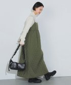 【ビームス ウイメン/BEAMS】のキルティング キャミソールワンピース 人気、トレンドファッション・服の通販 founy(ファニー) ファッション Fashion レディースファッション Fashion for Women ワンピース Dresses インナー Innerwear カットソー Cut and Sewn Top キャミソール Camisole, Spaghetti Strap Top キルティング Quilted, Quilting 切替 Switching, Contrast Panel 軽量 Lightweight, Ultra Light ストレート Straight, Straight Cut thumbnail OLIVE|ID: prp329100004783685 ipo3291000000035199463