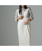 【ナノ ユニバース/nano universe】のマイクロコールナロージャンパースカート(セットアップ可) アイボリー7|ID: prp329100004783688 ipo3291000000034719000