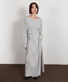 【セレクトモカ/SELECT MOCA】の【Et】サイドスリットラップワンピース 人気、トレンドファッション・服の通販 founy(ファニー) ファッション Fashion レディースファッション Fashion for Women ワンピース Dresses おすすめ Recommended / Our Picks アシンメトリー Asymmetrical Style バランス Balance, Style Balance 洗える Machine Washable thumbnail グレー-900|ID: prp329100004783689 ipo3291000000034987094