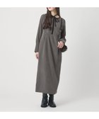 【ビューティ&ユース ユナイテッドアローズ/BEAUTY&YOUTH / UNITED ARROWS】のキュプラブレンド タイリボンワンピース 人気、トレンドファッション・服の通販 founy(ファニー) ファッション Fashion レディースファッション Fashion for Women ワンピース Dresses ヴィンテージ Vintage Style キュプラ Cupro, Eco Fabric クラシカル Classical, Vintage-Inspired スニーカー Sneakers, Trainers フェミニン Feminine, Girly フロント Front, Front Design ペチコート Petticoat, Underskirt ポケット Pocket, Pocket Detail リボン Ribbon, Bow 冬 Winter / This Winter おすすめ Recommended / Our Picks thumbnail DK.GRAY|ID: prp329100004783704 ipo3291000000035091565
