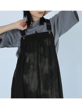 【ラシュッド/LASUD】のタイダイレイヤードワンピース 人気、トレンドファッション・服の通販 founy(ファニー) ファッション Fashion レディースファッション Fashion for Women ワンピース Dresses インナー Innerwear シフォン Chiffon, Lightweight Fabric フェミニン Feminine, Girly レース Lace, Lace Fabric ロング Long, Long-Length |ID:prp329100004783719