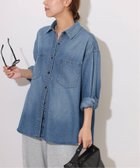【ジャーナルスタンダード レリューム/JOURNAL STANDARD relume】の《WEB限定追加》デニムオーバーサイズシャツ 人気、トレンドファッション・服の通販 founy(ファニー) ファッション Fashion レディースファッション Fashion for Women トップス・カットソー Cut & Sew Tops シャツ・ブラウス・オフィスカジュアル Elegant Blouses & Button-Ups 2025年 2025 2025-2026秋冬・A/W Autumn/Winter 2025–26 AW25–26 おすすめ Recommended / Our Picks インナー Innerwear ジャケット Jacket, Outerwear デニム Denim, Jeans Material thumbnail ブルー|ID: prp329100004783728 ipo3291000000035081138