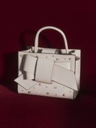 【フレイ アイディー/FRAY I.D】の【ルエル】ビジューリボンミドルバッグ WHT[001]|ID: prp329100004783751 ipo3291000000035050868