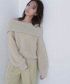 【ナチュラル ビューティー ベーシック/NATURAL BEAUTY BASIC】のヘアリーラメオフショルニット 人気、トレンドファッション・服の通販 founy(ファニー) ファッション Fashion レディースファッション Fashion for Women トップス・カットソー Cut & Sew Tops ニット Knit Tops & Sweaters インナー Innerwear コンパクト Compact, Small Size ミックス Mix, Mixed Style 畦 Ribbed Knit thumbnail クリームイエロー|ID: prp329100004783752 ipo3291000000034719633