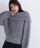 【ナチュラル ビューティー ベーシック/NATURAL BEAUTY BASIC】のヘアリーラメオフショルニット 人気、トレンドファッション・服の通販 founy(ファニー) ファッション Fashion レディースファッション Fashion for Women トップス・カットソー Cut & Sew Tops ニット Knit Tops & Sweaters インナー Innerwear コンパクト Compact, Small Size ミックス Mix, Mixed Style 畦 Ribbed Knit thumbnail グレー|ID: prp329100004783752 ipo3291000000034719634