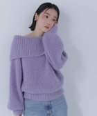 【ナチュラル ビューティー ベーシック/NATURAL BEAUTY BASIC】のヘアリーラメオフショルニット 人気、トレンドファッション・服の通販 founy(ファニー) ファッション Fashion レディースファッション Fashion for Women トップス・カットソー Cut & Sew Tops ニット Knit Tops & Sweaters インナー Innerwear コンパクト Compact, Small Size ミックス Mix, Mixed Style 畦 Ribbed Knit thumbnail ラベンダー|ID: prp329100004783752 ipo3291000000034719635