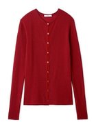 【ミラオーウェン/Mila Owen】のベロアリブニットカーディガン 人気、トレンドファッション・服の通販 founy(ファニー) ファッション Fashion レディースファッション Fashion for Women トップス・カットソー Cut & Sew Tops ニット Knit Tops & Sweaters カーディガン・羽織り Layered Style Cardigans ベロアトップス Velour Tops / Velvet-Look Items インナー Innerwear カーディガン Cardigan, Knitwear シアー Sheer, See-Through スタイリッシュ Stylish, Fashionable スマート Smart, Elegant トレンド Trend, Trending Now パターン Pattern, Design Print ベロア Velour, Soft Velvet 羽織 Haori, Light Jacket ラグジュアリー Luxury, Elegant リブニット Rib Knit, Ribbed Knit thumbnail RED[046]|ID: prp329100004783763 ipo3291000000034719792