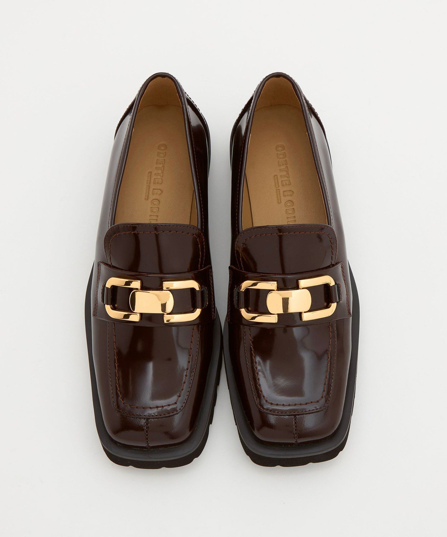 【オデット エ オディール/Odette e Odile】のラグソールビットモカ フラット35↑ インテリア・キッズ・メンズ・レディースファッション・服の通販 founy(ファニー) 　ファッション　Fashion　レディースファッション　Fashion for Women　ガラス　Glass, Glassware　シューズ　Shoes, Footwear　スラックス　Slacks, Dress Pants　バランス　Balance, Style Balance　フラット　Flat, Flat Shoes　ワイド　Wide, Wide Fit　DK.BROWN|ID: prp329100004783765 ipo3291000000035076283