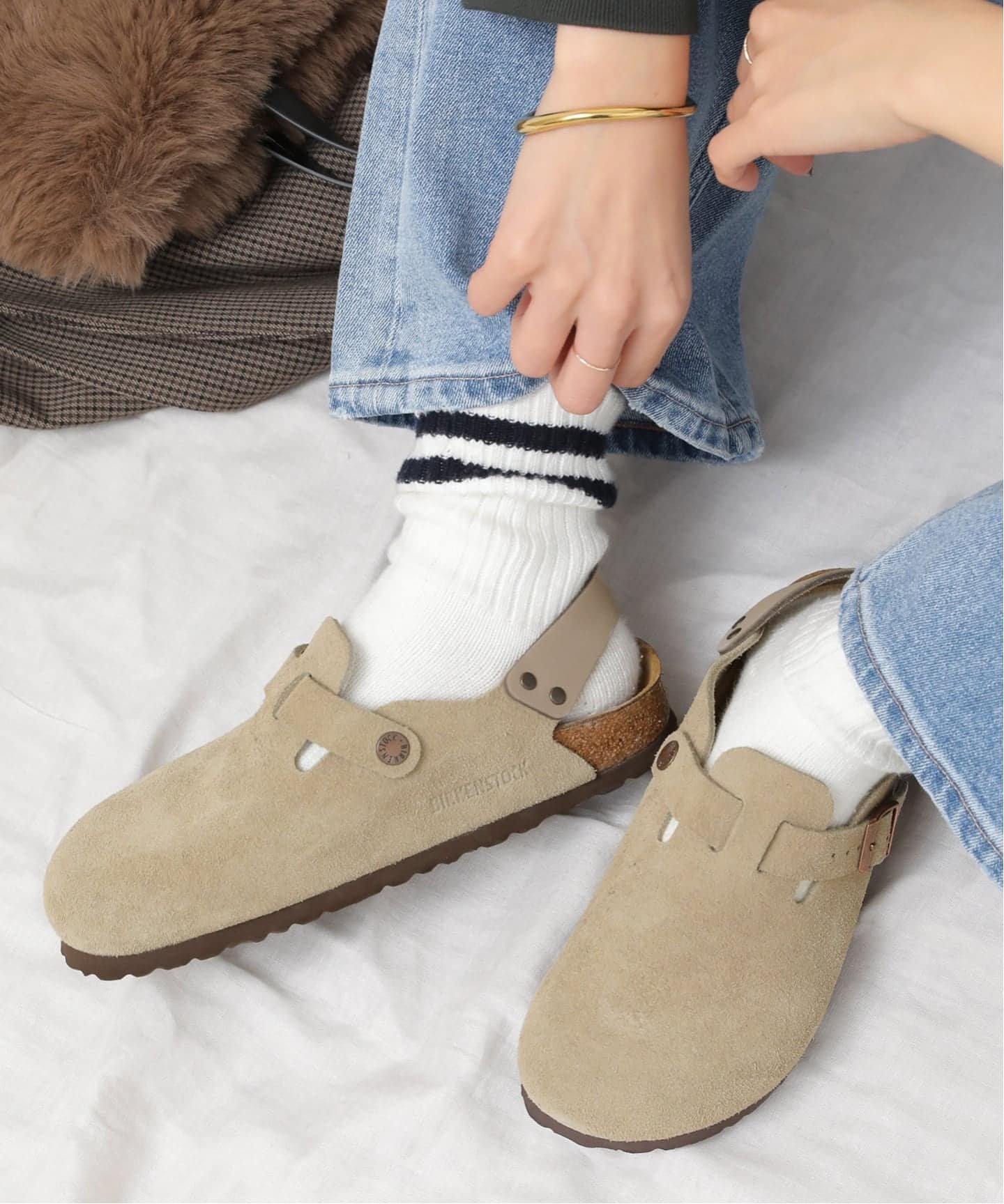 【ジャーナルスタンダード レリューム/JOURNAL STANDARD relume】の《追加》【BIRKENSTOCK/ビルケンシュトック】 TOKIO TAUPE SUEDE サンダル インテリア・キッズ・メンズ・レディースファッション・服の通販 founy(ファニー) 　ファッション　Fashion　レディースファッション　Fashion for Women　2025年　2025　2025-2026秋冬・A/W　Autumn/Winter 2025–26 AW25–26　サンダル　Sandals, Summer Shoes　スマート　Smart, Elegant　ラップ　Wrap, Wrap Design　人気　Popular, Best Seller　ベージュ|ID: prp329100004783766 ipo3291000000034946367