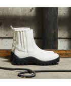 【オゥ バニスター/Au BANNISTER】の【LAROUTE】厚底 ショートサイドゴアブーツ 人気、トレンドファッション・服の通販 founy(ファニー) ファッション Fashion レディースファッション Fashion for Women 厚底 Platform Shoes シューズ Shoes, Footwear ショート Short, Short Length ジップ Zip, Zipper スニーカー Sneakers, Trainers トレンド Trend, Trending Now 定番 Standard, Basic Item 人気 Popular, Best Seller バランス Balance, Style Balance フェイクレザー Faux Leather, PU Leather ラバー Rubber, Rubber Sole A/W・秋冬 Autumn/Winter thumbnail ホワイト|ID: prp329100004783776 ipo3291000000034719936