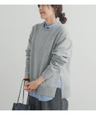 【アーバンリサーチ ドアーズ/URBAN RESEARCH DOORS】の『一部WEB限定カラー』『UR TECH』裏起毛サイド釦スウェット 人気、トレンドファッション・服の通販 founy(ファニー) ファッション Fashion レディースファッション Fashion for Women トップス・カットソー Cut & Sew Tops レディースパーカー・カジュアルフーディー Casual Hoodies & Sweatshirts スウェット・クルーネックトップス Sweatshirts & Crewnecks / Relaxed Fit Sweat Tops インナー Innerwear カットソー Cut and Sewn Top スウェット / スエット Sweatshirt, Sweatwear ドット Polka Dot, Dot Pattern A/W・秋冬 Autumn/Winter 冬 Winter / This Winter おすすめ Recommended / Our Picks エレガント 上品 Elegant 2025年 2025 2025-2026秋冬・A/W Autumn/Winter 2025–26 AW25–26 thumbnail グレー|ID: prp329100004783804 ipo3291000000034798311