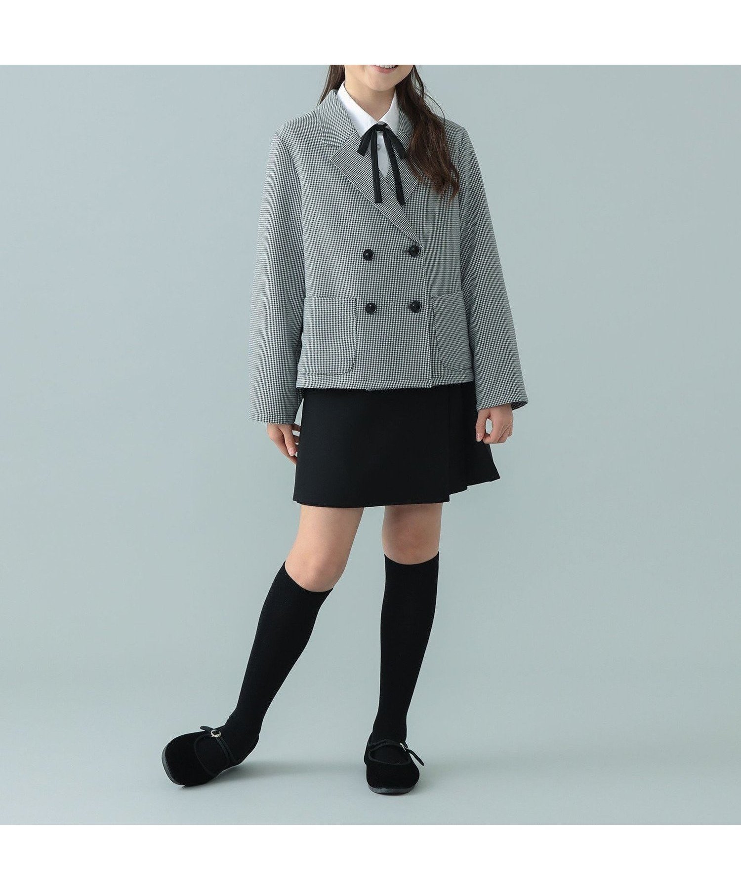 【こども ビームス/コドモ ビームス / KIDS】のセレモニー ライトジャケット キュロット セット (ジュニアサイズ 140~170cm) ビームスセレモニー2026 26SS 入学式 卒業式 入園式 卒園式 フォーマル 面接 式典 七五三 発表会 人気、トレンドファッション・服の通販 founy(ファニー) 　ファッション　Fashion　キッズファッション　Fashion for Kids　インナー　Innerwear　キュロット　Culottes, Wide Shorts　サテン　Satin, Glossy Fabric　ショート　Short, Short Length　シンプル　Simple, Minimal　ジャケット　Jacket, Outerwear　スタイリッシュ　Stylish, Fashionable　スリット　Slit, Slit Detail　セットアップ　Set-Up, Coordinated Outfit　ダウン　Down, Puffer　ダブル　Double, Double-Breasted　フォーマル　Formal, Dressy　プリーツ　Pleats, Pleated　ボトム　Bottoms, Lower Wear　ラップ　Wrap, Wrap Design　リボン　Ribbon, Bow　エレガント 上品　Elegant　セレモニー　Ceremony　入学式　Entrance Ceremony　卒業式　Graduation Ceremony　2026年　2026　 other-1|ID: prp329100004783813 ipo3291000000035214749