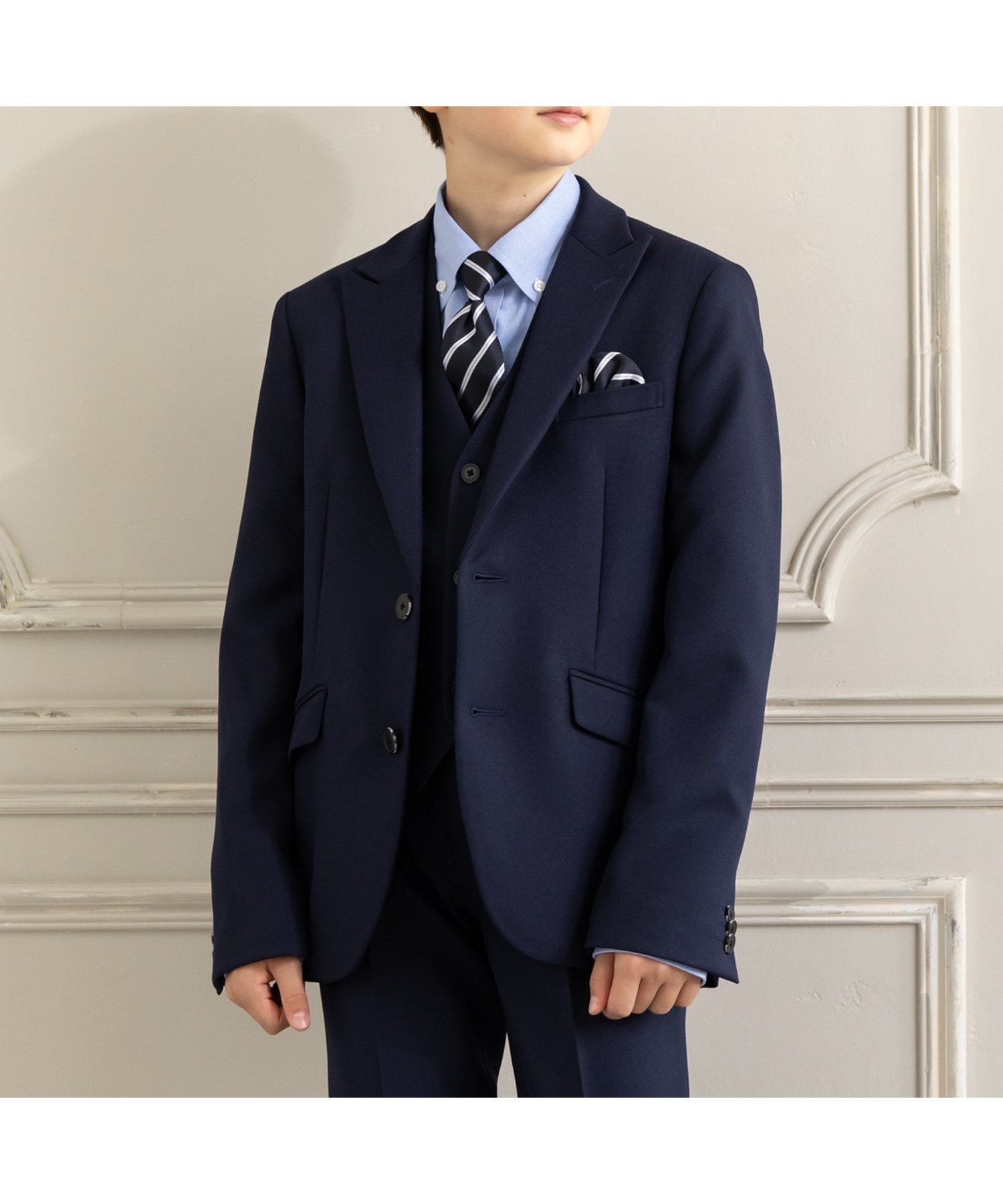 【ローブ/ROBE / KIDS】のフォーマルスーツ 卒業スーツ 6点セット ジュニアスーツ インテリア・キッズ・メンズ・レディースファッション・服の通販 founy(ファニー) ファッション Fashion キッズファッション Fashion for Kids ジャケット Jacket, Outerwear スーツ Suit, Formalwear セットアップ Set-Up, Coordinated Outfit 長袖 Long Sleeve, Full Sleeve フォーマル Formal, Dressy フラワー Flower, Floral ベスト Vest, Waistcoat ポケット Pocket, Pocket Detail ループ Loop, Loop Knit 卒業式 Graduation Ceremony 結婚式 Wedding コン2|ID: prp329100004783845 ipo3291000000035015382